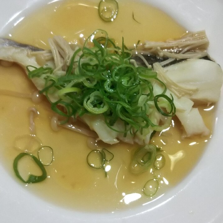 たらのレンジ蒸し